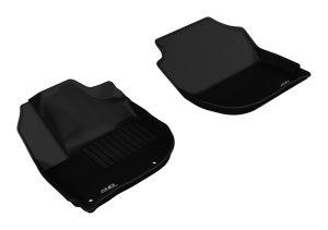 Honda HR-V Floor Mats - Front - 3D MAXpider - Kagu - Black - `15-`20